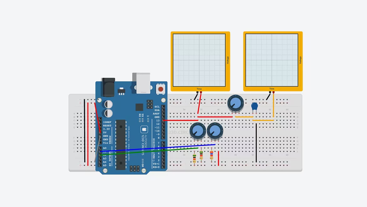 Circuits on Tinkercad